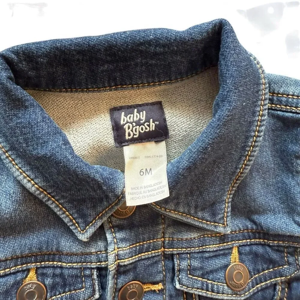 Osk’gosh baby b’gosh jean jacket 6M